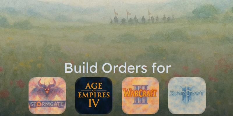 RTS Build Orders
